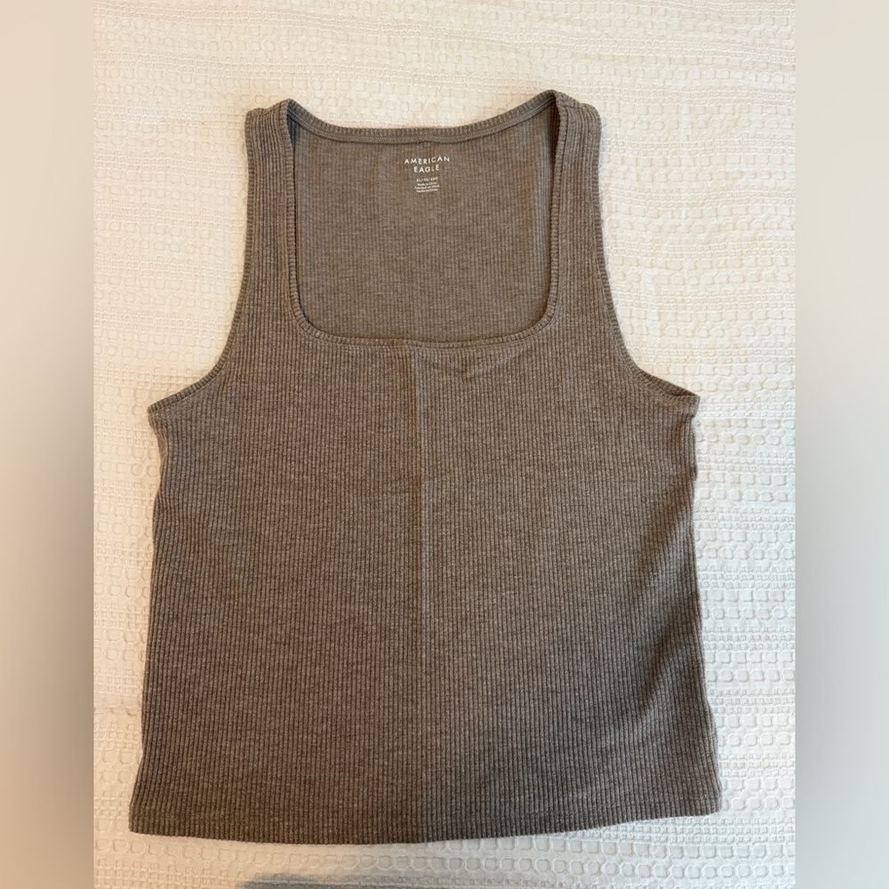 American Eagle Square Neck Tank Top
